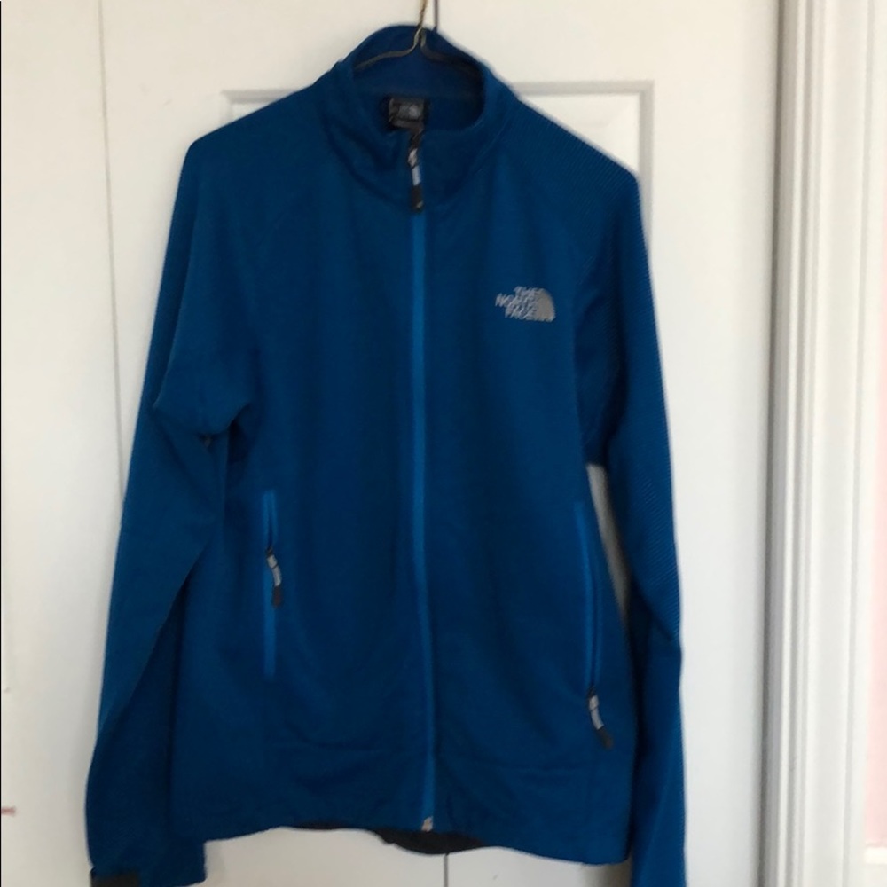 Blue North Face Zip-up - Summit Series M